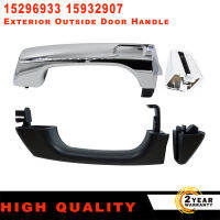 BlackChrome Silver Exterior Outside Door Handle Front Rear Left Right For 06-10 Hummer H3