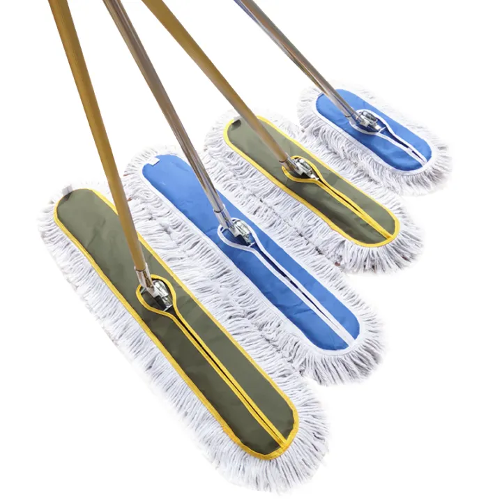 Dust Mop Flat Plate Wide Mop Large Mop Floor Slippers Net Length Mop
