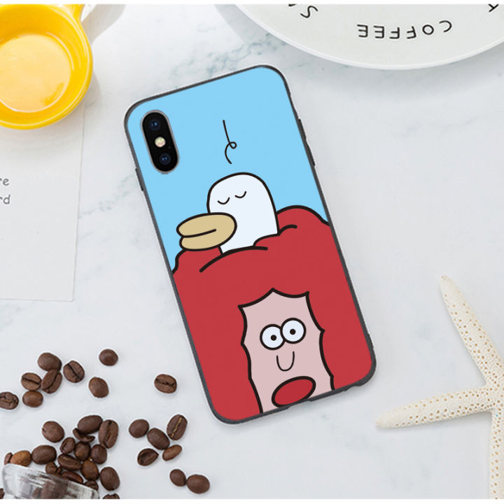 korean-cartoon-creative-fashion-case-for-iphone-13-mini-14-pro-max-xs-11-12-pro-max-x-6s-7-8-plus-xr-5s-se2-soft-black-cover