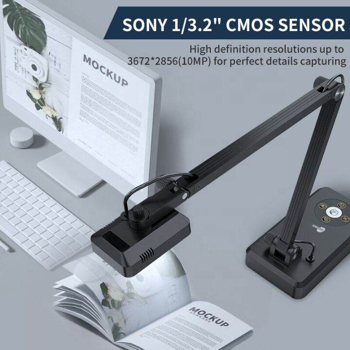 30FPS OCR Document Camera Mac OS, Windows Compatible Visualizer For