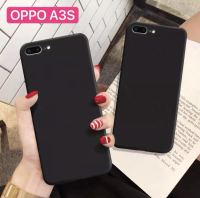 [ส่งจากไทย] Case OPPO A3S เคสโทรศัพท์ออฟโบ้ a3s เคสนิ่ม tpu เคสสีดําสีแดง เคสซิลิโคน สวยและบางมาก