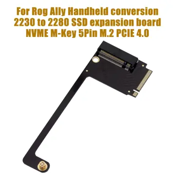For ASUS Rog Ally Handheld Transfer Board 90 Degrees M2 Transfercard SSD  Adapter
