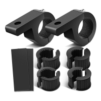 Off-Road A U Light Bar Mounts ขายึด Bar Clamp Kits [1 "1.5"1.75 "2" นิ้ว] Roll Bar Clamp Tube Roll Cage Mount