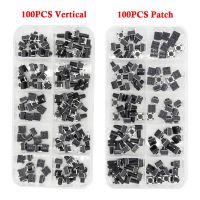 100 PCS Tact Switch Micro Switch vertical / patch 6x6x4.1/4.3/5/6/6.5/7.5/8/9.3/10.5/12mm Micro Push Button Switch Key Switch