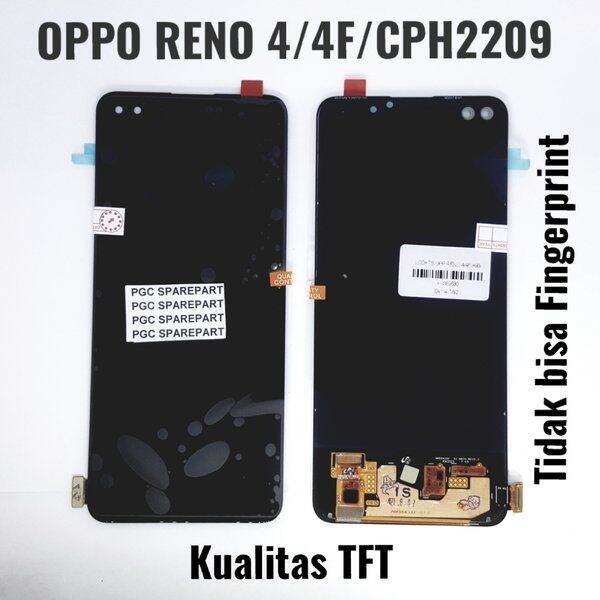 lcd oppo reno 4 fingerprint