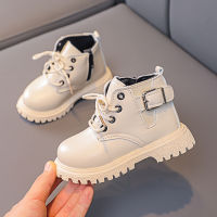 Kids Martin Boots Childrens Shoes Ankle Autumn Boots For Girls Boys New Fashion British Style Boots Girls Leather Boot 1-7Years