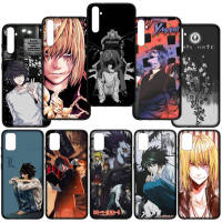 อ่อนนุ่ม ปก เคสโทรศัพท์ E172 FB74 Death Note Anime L Mello ซิลิโคน Coque หรับ Samsung Galaxy A12 A11 A31 A71 A51 A21S A50 A10 A20 A30 A20S A30S A52 A50S A10S A70 A02S M02 A02 A32 A13 4G 5G A03S A52S Phone Casing