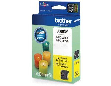 brother-lc663y-หมึกแท้-สีเหลือง-จำนวน-1-ชิ้น-ใช้กับพริ้นเตอร์-brother-mfc-j2320-mfc-j2720