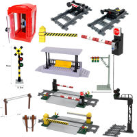 Vías De Tren De Ciudad Flexibles,Interruptor De Riel Blando,Recto Y Curvo,Modelos De Bloques De Construcción DIY,Ferrocarril,Piezas De Tren Técnico,Ladrillos