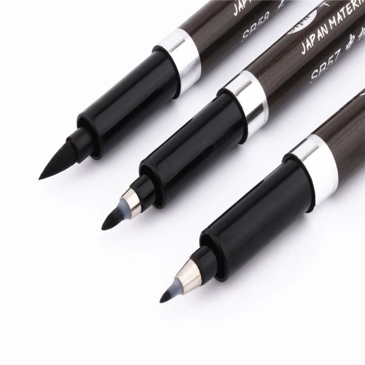 gvdfhj-ปากกานักเรียน-เครื่องเขียน-ภาพวาดศิลปะ-คำภาษาจีน-สำหรับลายเซ็น-ปากกามาร์กเกอร์-ปากกาแปรงปลายปากกา-ปากกาเขียนอักษรจีน-ปากกาประดิษฐ์ตัวอักษร