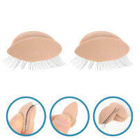 OULII 3 คู่ Annequin Head Replacement Eareelids Ehearids removable Eyelid สำหรับการฝึกฝนขนตา