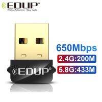 EDUP Dual Band 1300Mbps USB 3.0ไร้สาย AC การ์ดเน็ตเวิร์ก USB WIFI Lan Adapter 802.11Ac แบบพกพาขนาดเล็กอะแดปเตอร์ Wi-Fi สำหรับแล็ปท็อปพีซี