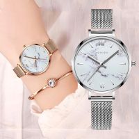 NIBOSI Reloj Mujer ใหม่นาฬิกาแบรนด์หรูสำหรับผู้หญิงนาฬิกาข้อมือกันน้ำควอตซ์แบบเรียบง่ายสำหรับผู้หญิงนาฬิกาแฟชั่นนาฬิกาข้อมือลำลองผู้หญิงวีแอล