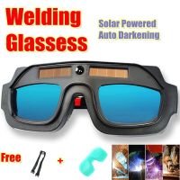 【CC】 Anti-glare welding automatic darkening eye protection goggles