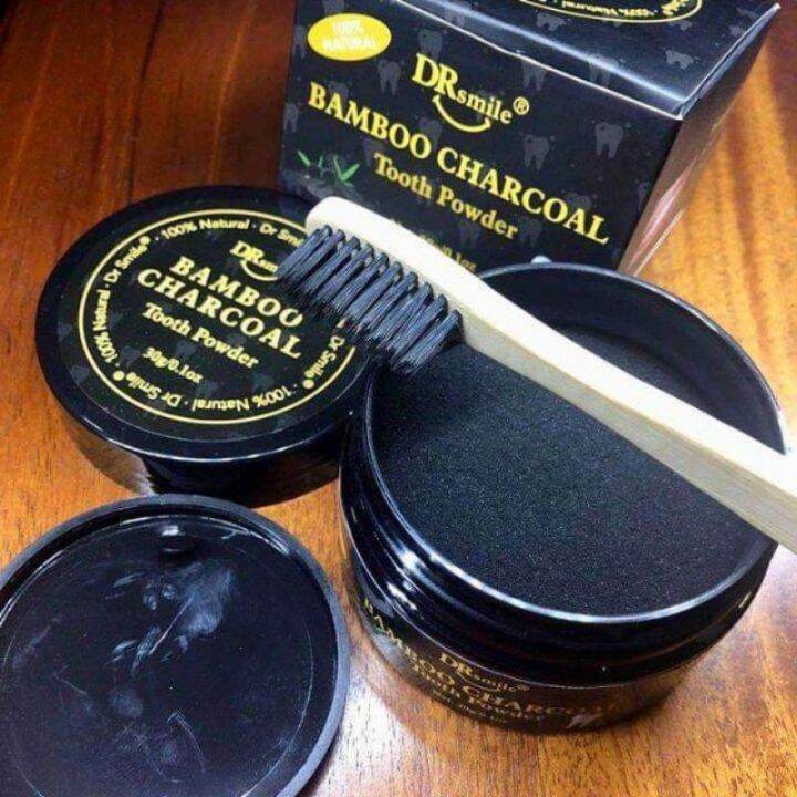 ♬Dr. Smile Charcoal Toothpaste (powder) Teeth Whitening Charcoal ...
