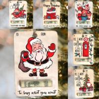 Christmas Money Cash Gift Ornament Christmas Money Holders For Cash Christmas Tree Pendant Blessings Can Be Written On The Back Money Cards For Cash Gift first-rate