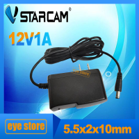 DC 12V 1A 1000mA Adapter (DC 5.5*2MM) genuine VSTARCAM factory for VSTARCAM C13S... and general IP CAMERAA7818 US EU UK PLUGk Optional