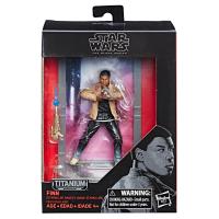 โมเดลสตาร์วอร์ Hasbro ฟินน์ Finn (Starkiller Base) (Titanium Series/The Black Series) ลิขสิทธิ์แท้