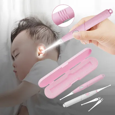 Baby Ear Cleaner Ear Wax Removal Tool for Kids Ear Earpick Cleaning Stick Kit Earwax Remover Clean Your Ears Tool Curette Spoon