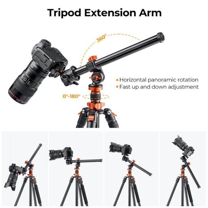 k-amp-f-concept-kf31-037-rotatable-multi-angle-center-column-for-camera-tripod-magnesium-alloy-amp-locking-system-แท่งจับกล้อง