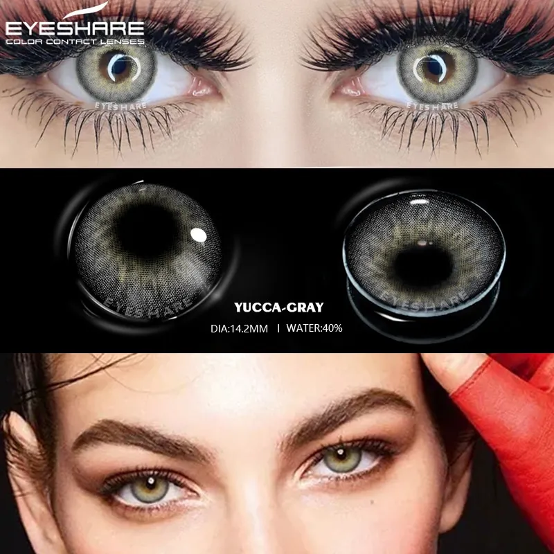 black eye color contacts