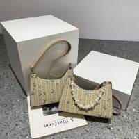 ♕ Popular retro weavingbread bag 2022 han edition of the new fashionin single shoulder bagstraw bag