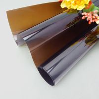 Custom Size Thermal Insulation Window Film Raamfolie Drop-Shipping Brown Tea Color Two Side UV-Proof One Way Mirror Film 150cm Window Sticker and Film