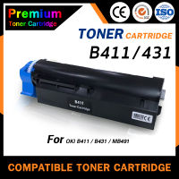 HOME Toner หมึกเทียบเท่าสำหรับรุ่น OKI B411/411/B431/431 สำหรับ OKI B411/B431dn/MB461/MB471/MB491/B411d/B411dn