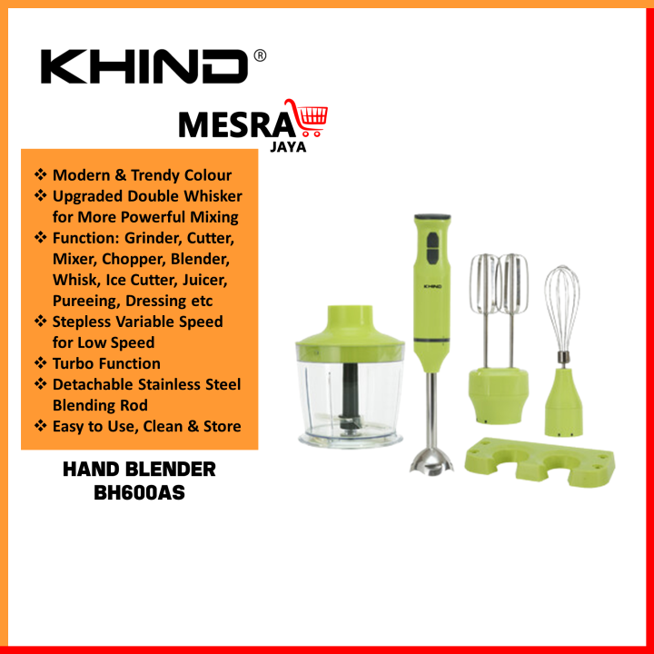 Khind Hand Blender BH600AS Lazada