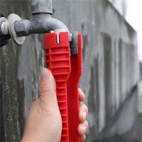 8 In 1 Multifunction Faucet Sink Installer Tool Faucet Wrench Plumbing Tool Water Pipe Spanner Kitchen Bathroom Water Pipe Tool