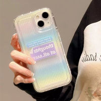 Smple Style Soft Phone Case Compatible for IPhone 14 13 12 11 Pro XS Max X XR Transparent Shockproof Casing 7 8 6 6S Plus TPU Cover