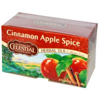 ?Premium products? Celestial Seasonings Herbal Tea Cinnamon Apple Spice) เซเลสเทล ชาชินนาม่อน แอปเปิ้ล สไปซี่ 1.6g. x 20 ซอง?