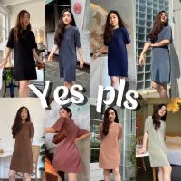 LDW-6เสื้อผู้หญิงแฟชั่น เสื้อผู้หญิงน่ารัก YES PLS DRESS ชุดเดรสพลีท เสื้อผู้หญิงสวยๆ เสื้อผู้หญิงเท่ๆ