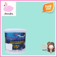 สีน้ำทาภายนอก BEGER COOL DIAMONDSHIELD 15 สี MORNING DELIGHT #048-3 กึ่งเงา 9 ลิตรWATER-BASED EXTERIOR PAINT BEGER COOL DIAMONDSHIELD 15 MORNING DELIGHT #048-3 SEMI-GLOSS 9L **ราคาดีที่สุด**