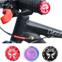 MUQZI 22mm Mountain Bike MTB Road Bicycle Handlebar End Plugs Aluminum Alloy Handle Grip Bar End Stoppers Handlebar Caps Handlebars