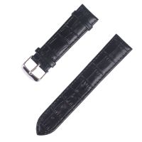 yiqtft Buy 2 Get 10 OFF) 12/14/16/18/20/22mm Retro Black Real Leather watchband Watch Strap Wristwatch Bands Buckle belt Wholesale