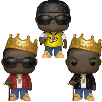 BL-4625 Rocks The Notorious Big Star Anime Model Action Vinyl Figure toy For Childrens Gift