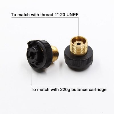 Canister Gas Convertor Shifter Refill Adapter Gas Stove Camping Stove Cylinders Gas Cartridge Head Conversion Adapter