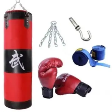 100cm Boxing Punching Bag FItness Sandbags Striking Drop Hollow