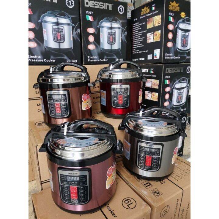 pressure cooker READY STOCK 🇲🇾 ORIGINAL DESSINI PRESSURE COOKER 6 8 LITRE Lazada