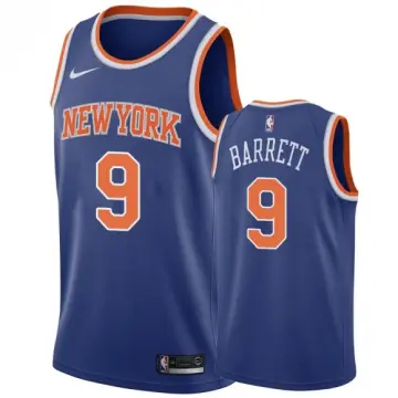 Nike Youth New York Knicks RJ Barrett #9 Dri-Fit Swingman Jersey - White - L - L (Large)