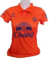 เสื้อบอลกีฬาผู้หญิงทีมบุรีรัมย์/Buriram รุ่นปี 2022-2023 แห้งเร็ว ระบายอากาศได้ ใส่สบาย ใส่ได้ทุกเพศ ทุกวัย