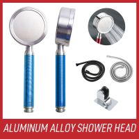 Aluminum Alloy SPA Showerhead Filter High Pressure Rainfall Shower Head Water Saving Rotating Bath Shower for Bathroom Accessory Showerheads