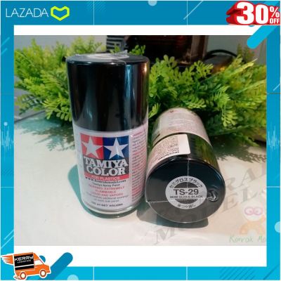 [ ถูกที่สุด. ลด 30% ] สีสเปย์ Tamiya TS-29 SEMI GLOSS ACK 100ML .เป็นของเล่น ของสะสม โมเดล ฟิกเกอร์.