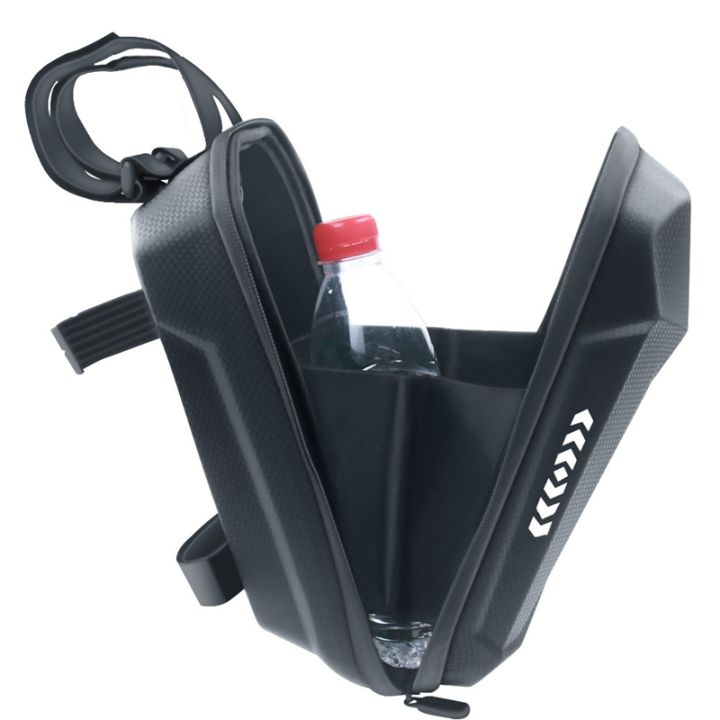 2-pcs-electric-scooter-front-bag-waterproof-eva-hard-shell-bags-reflective-handlebar-hanging-bag-2l-3l