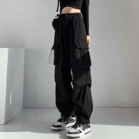 cargo Pants for Women Black Workwear Street Fried  s Spring and Accessories 2023 New Jazz Dancing Sports Loose