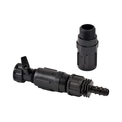 3/4 quot; BSP Thread Water Pressure Regulator with 1/2 3/4 inch Drip Irrigation Tubing Adapter Connects to Hose or Faucet