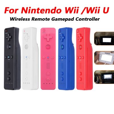 จอยเกมสำหรับ Nintendo ไร้สาย Wii รีโมทควบคุมเกม Built-In Motion Plus แป้นจอยสติ๊กสำหรับ Nintendo WII/สำหรับ WII U