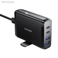 Fadads GaN USB C แท่นชาร์จ4เอาต์พุตชุดเครื่องชาร์จสำหรับ iPhone MacBook