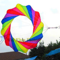 free shipping 2m kite windsocks soft Kite outdoor fun toys parachute power kite string shooter wei kite factory nylon ripstop